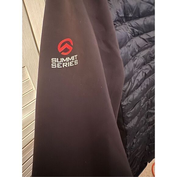 Northface ecoball black jacket/coat summit series xl/vintage active puffer - Picture 4 of 9